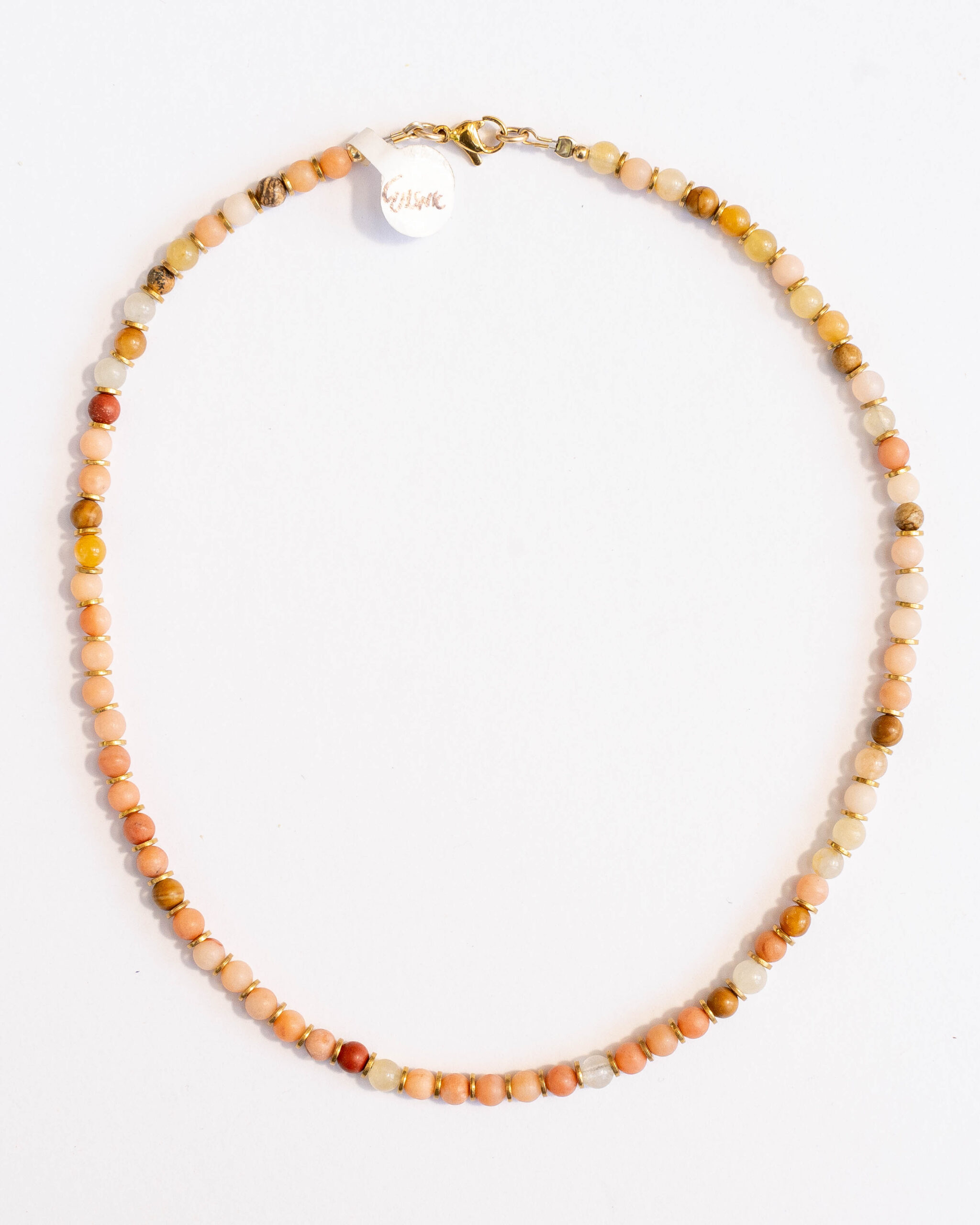 שרשרת אמזונייט כתום – תמונה 2