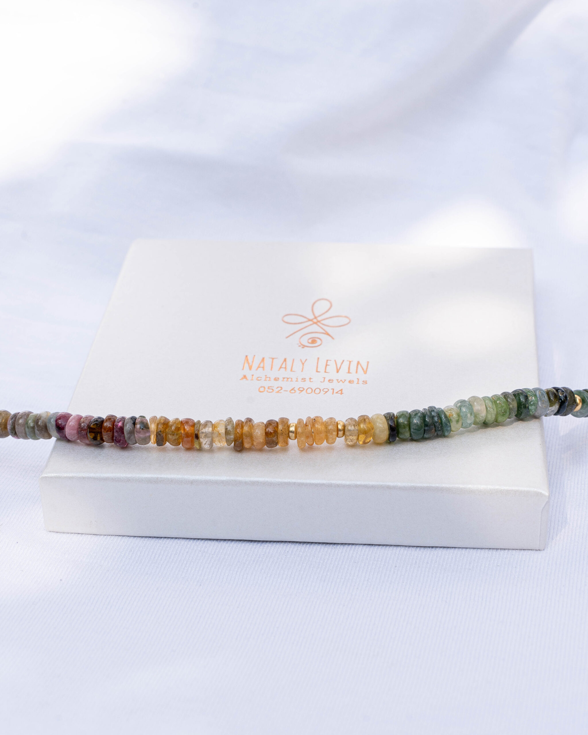 שרשרת טורמלין אבטיח – תמונה 3