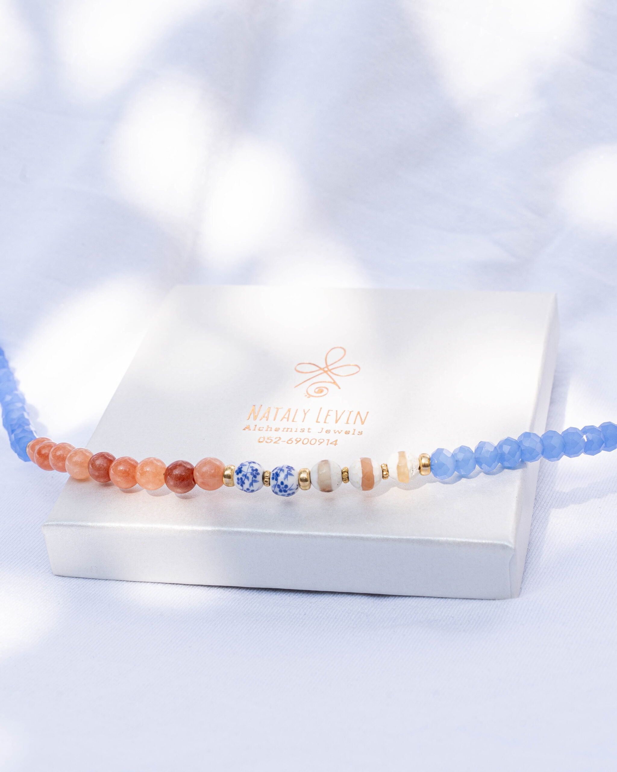 שרשרת אוונטורין כתום – תמונה 3