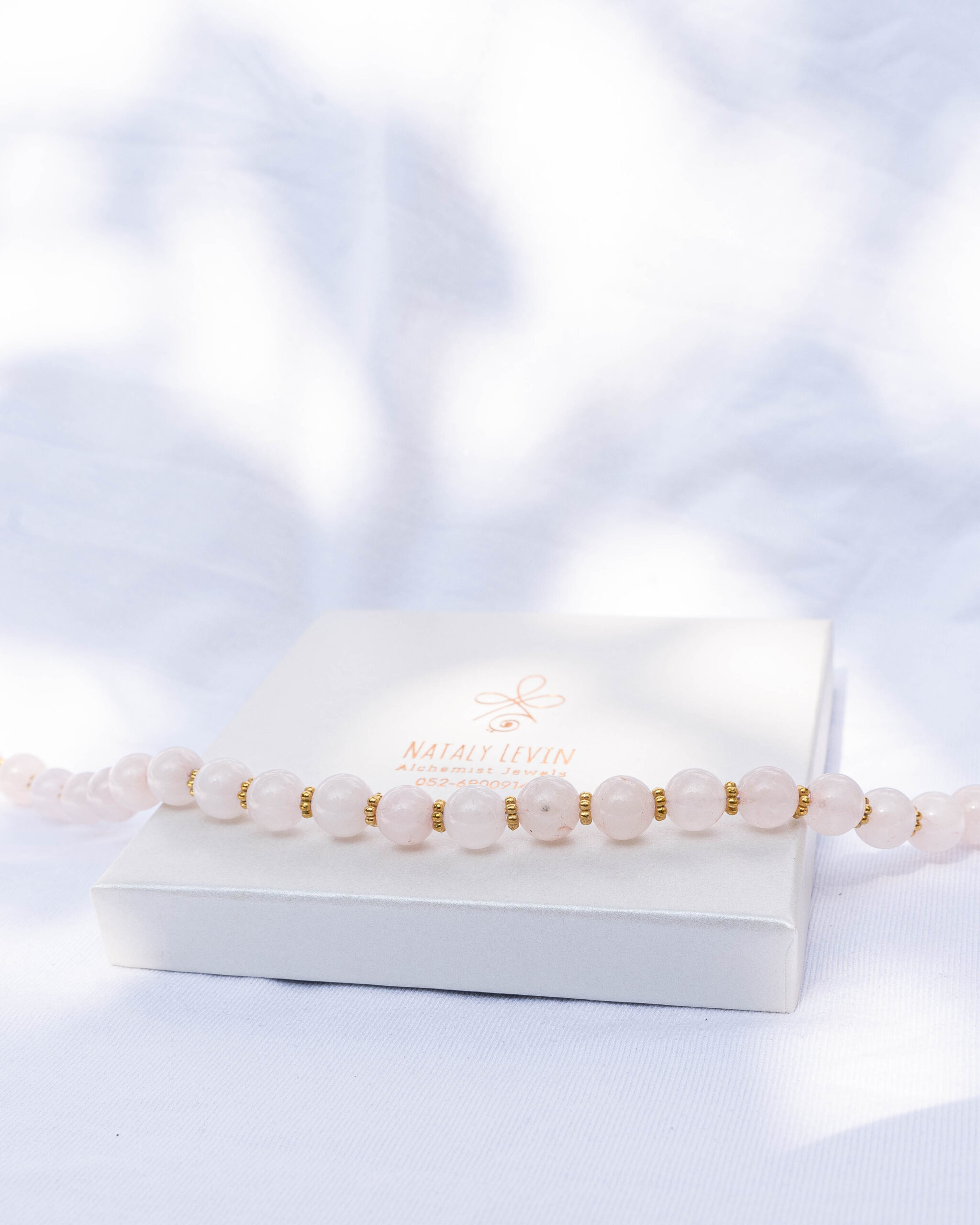 שרשרת רוז קוורץ – תמונה 2