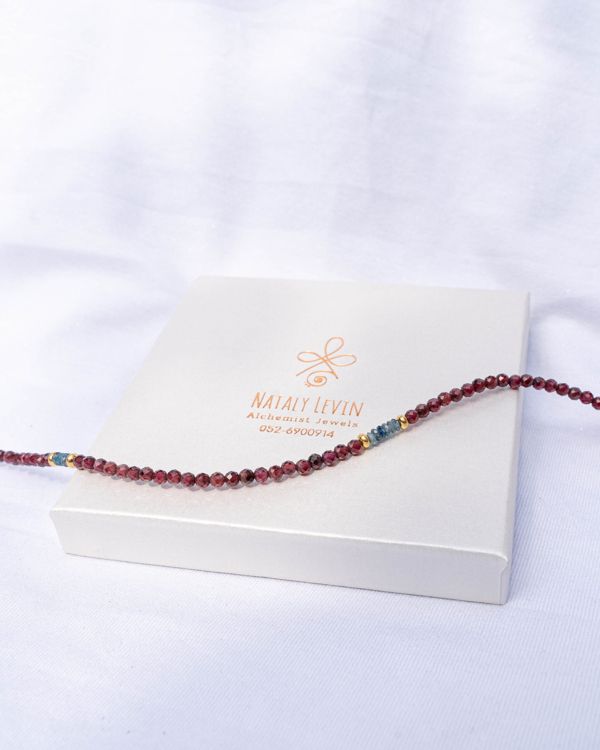 שרשרת גרנט וקייאניט – תמונה 3